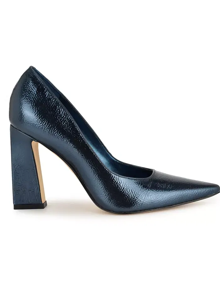 Женские туфли-лодочки Tamant на сужающемся каблуке Nine West — изображение 2 из 5, синий