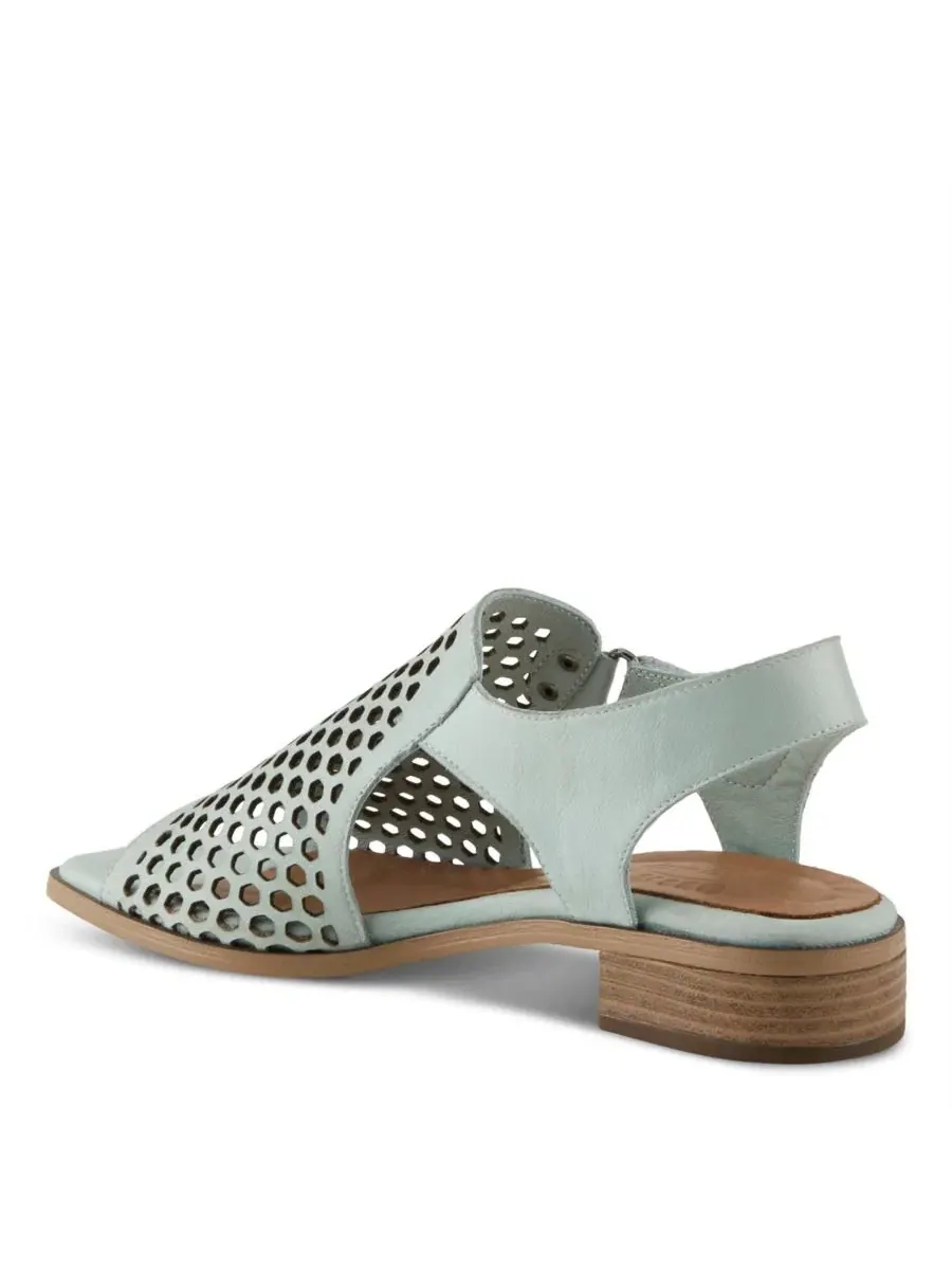 Сандалии Gosset Slingback с перфорированным верхом Spring Step — изображение 6 из 6, зеленый