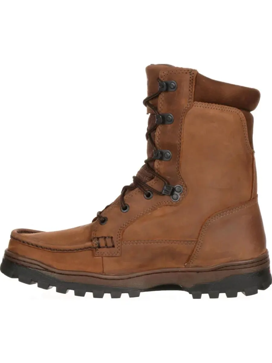 Ботинки мужские с GORE-TEX, из цельной кожи ROCKY — изображение 7 из 7, коричневый