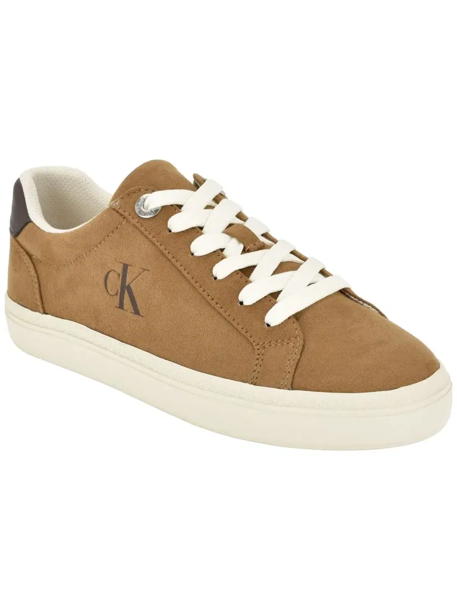 Кроссовки Cazini Low Top Court Calvin Klein — изображение 1 из 5, коричневый