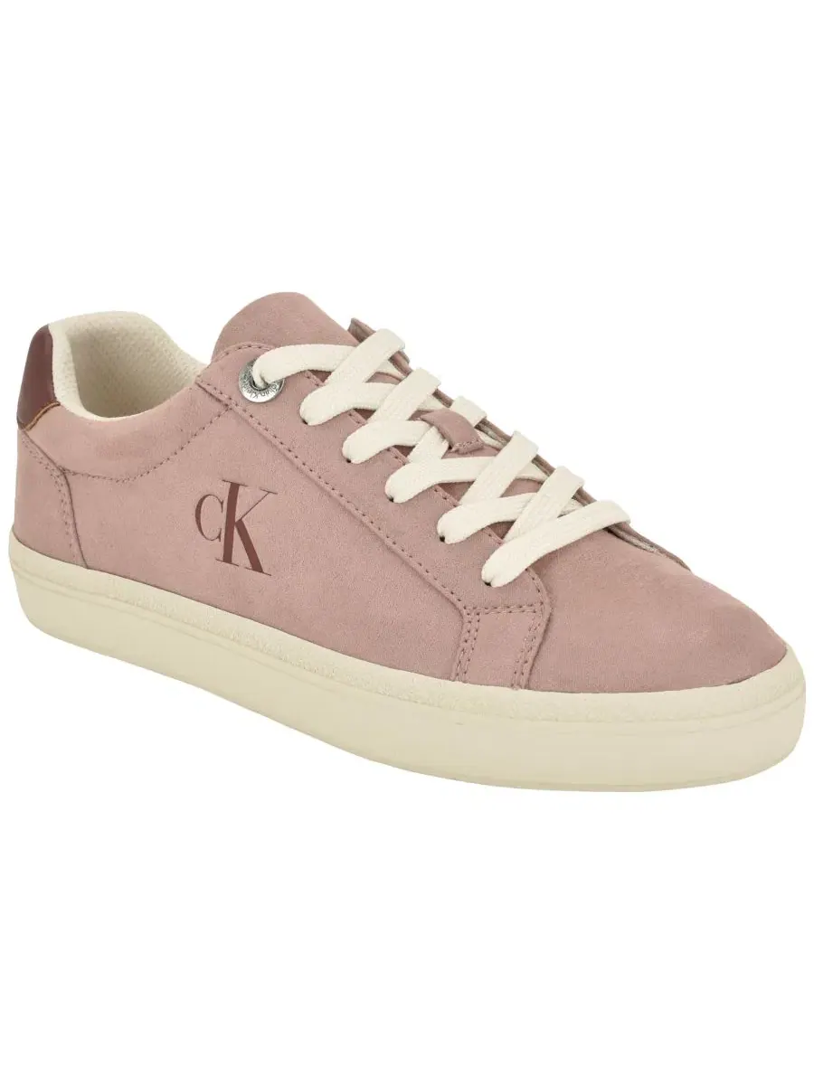 Кроссовки Cazini Low Top Court Sneakers Calvin Klein — изображение 1 из 5, светлый розовый