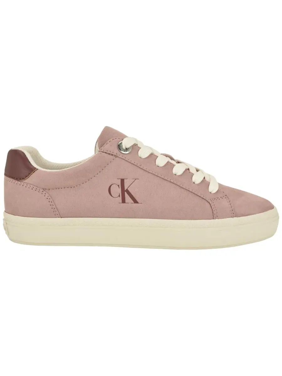 Кроссовки Cazini Low Top Court Sneakers Calvin Klein — изображение 2 из 5, светлый розовый