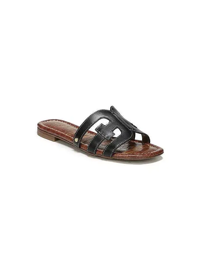 Слипоны на плоской подошве из кожи для повседневной носки Sam Edelman