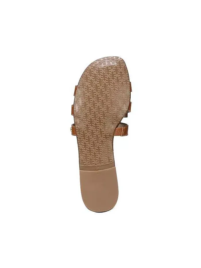 Бай слипоны плоские кожаные повседневные сандалии Sam Edelman — изображение 5 из 5, коричневый