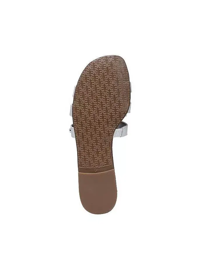 Слипоны на плоской подошве из кожи для повседневной носки Sam Edelman — изображение 5 из 5, яркий белый