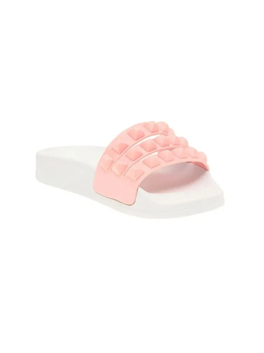 Сандалии-слайды Mini Carmen Kids Slides Sandals CARMEN SOL — изображение 1 из 4, розовый