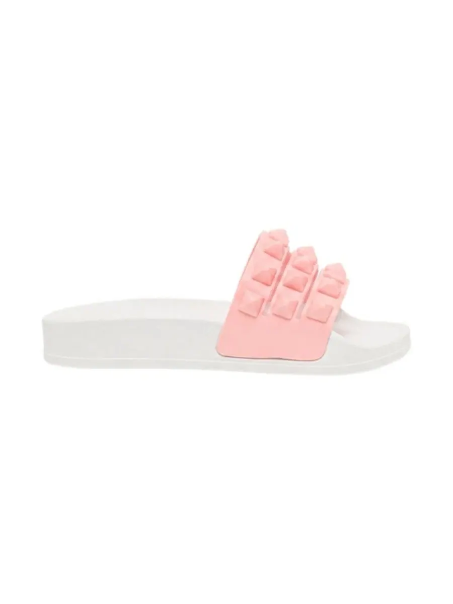 Сандалии-слайды Mini Carmen Kids Slides Sandals CARMEN SOL — изображение 2 из 4, розовый