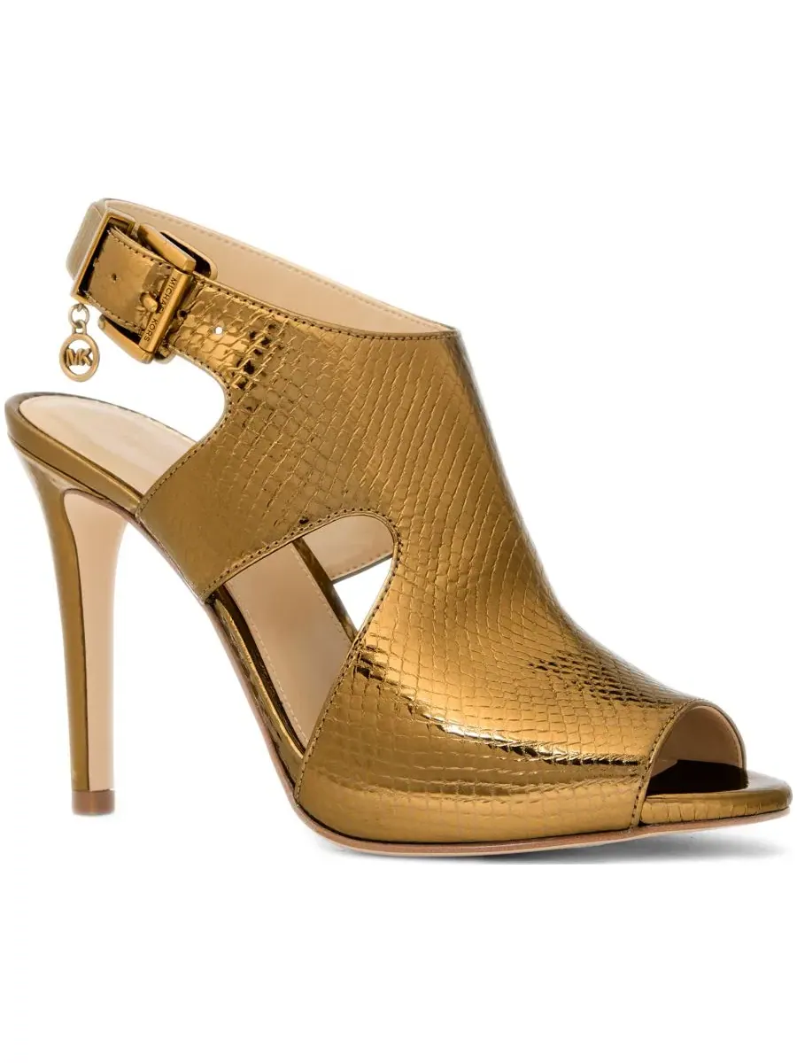 Босоножки на каблуке Harper Michael Kors — изображение 1 из 4, золотистый
