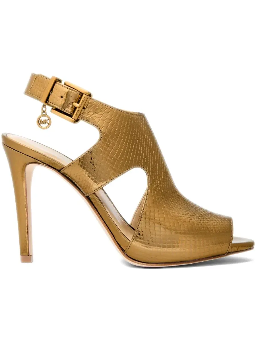 Босоножки на каблуке Harper Michael Kors — изображение 2 из 4, золотистый
