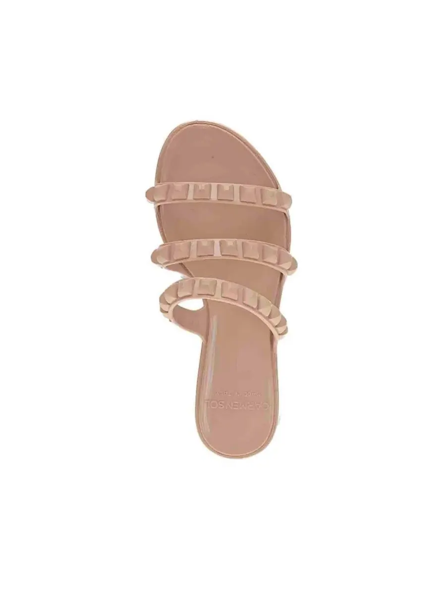 Босоножки с ремешками Maria 3 Strap CARMEN SOL — изображение 5 из 6, пудровый розовый