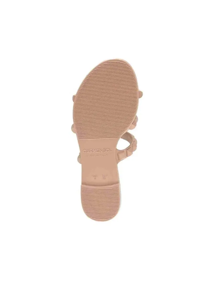 Босоножки с ремешками Maria 3 Strap CARMEN SOL — изображение 6 из 6, пудровый розовый