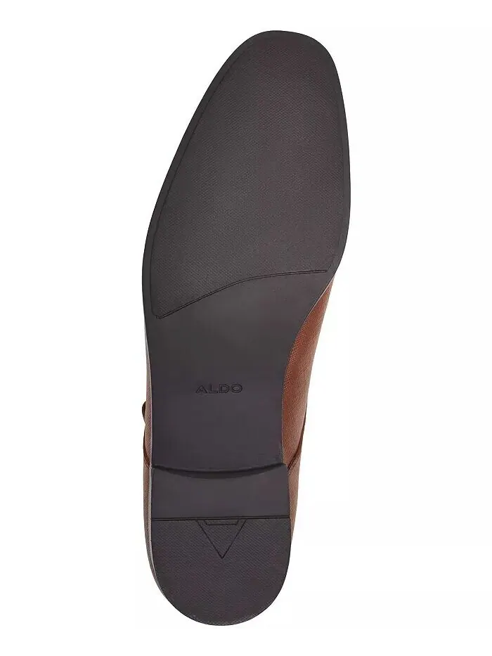 Мужские туфли Benedetto Monk Strap — широкая ширина ALDO — изображение 5 из 6, коричневый