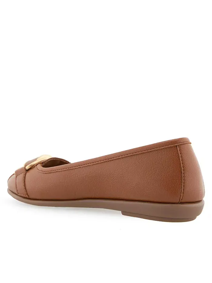 Женские балетки Bentley Buckle Aerosoles — изображение 6 из 6, бежевый