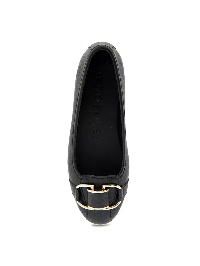 Женские балетки Bentley Buckle Aerosoles — изображение 4 из 6, черный