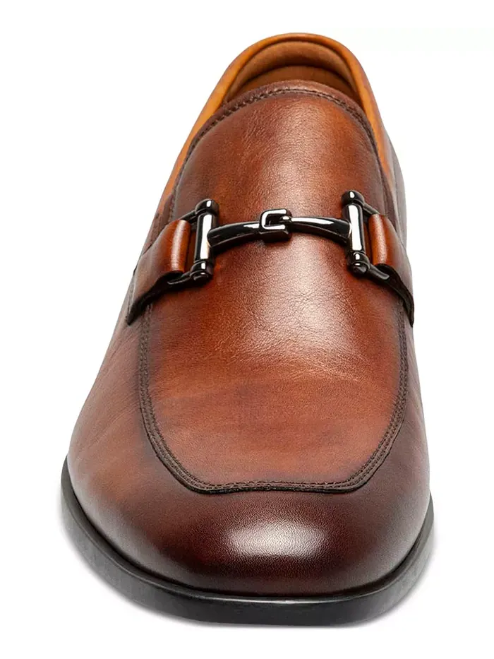 Мужские лоферы Pregamo Slip-On Bit Florsheim — изображение 2 из 8, коричневый