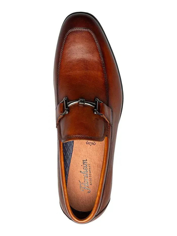 Мужские лоферы Pregamo Slip-On Bit Florsheim — изображение 6 из 8, коричневый