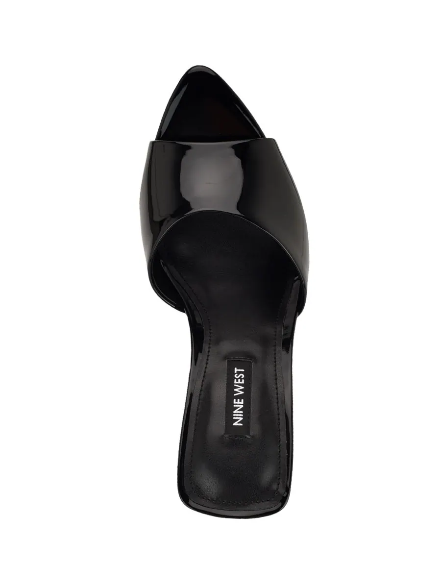 Женские сандалии-шпильки Hather без шнурков Nine West — изображение 4 из 5, черный