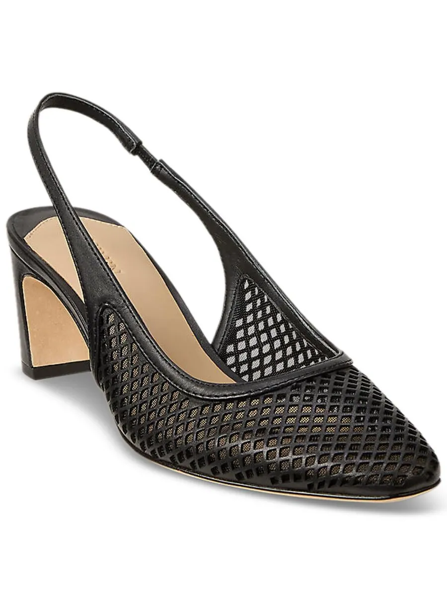 Женские туфли-лодочки Klaire с открытой пяткой Lauren Ralph Lauren — изображение 1 из 4, черный