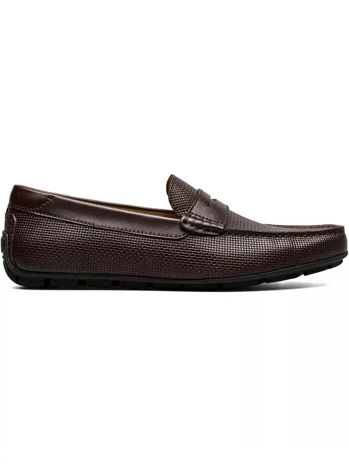 Мужские мокасины Penny для вождения с Moc Toe Florsheim — изображение 3 из 8, коричневый