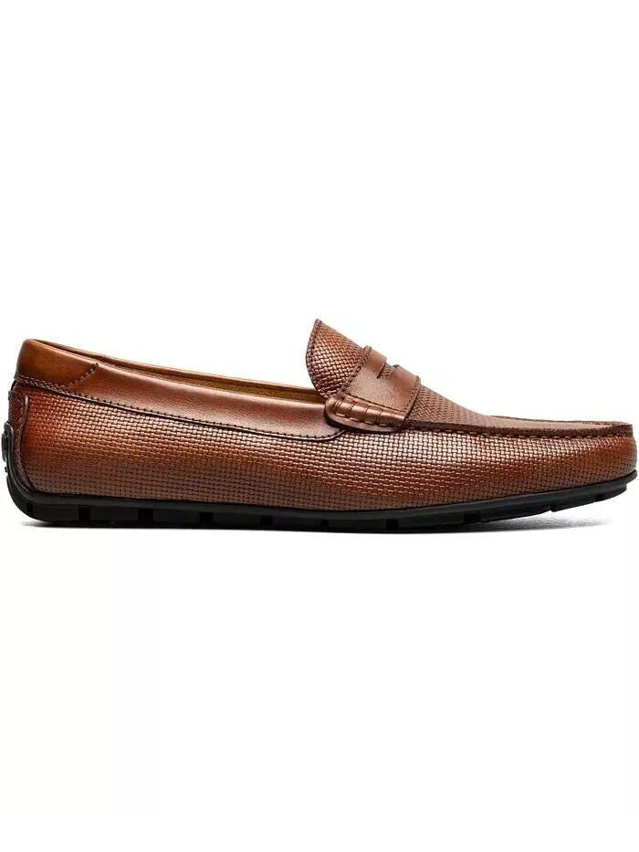 Мужские мокасины Penny для вождения с Moc Toe Florsheim — изображение 3 из 8, коричневый