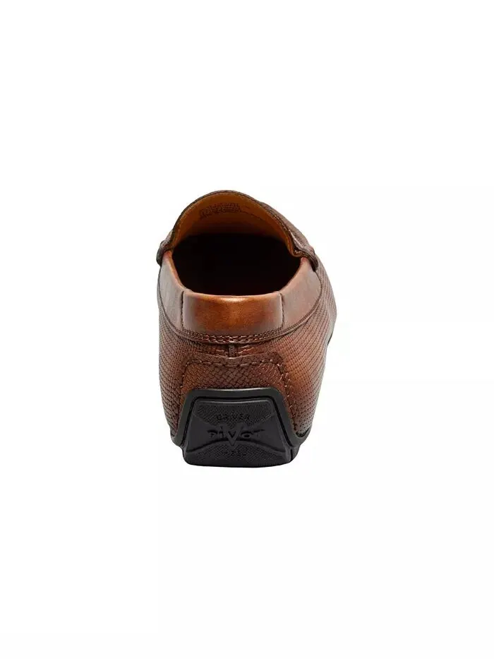 Мужские мокасины Penny для вождения с Moc Toe Florsheim — изображение 4 из 8, коричневый