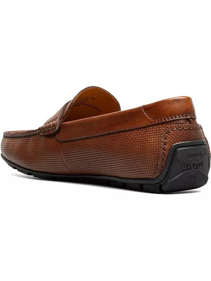 Мужские мокасины Penny для вождения с Moc Toe Florsheim — изображение 8 из 8, коричневый