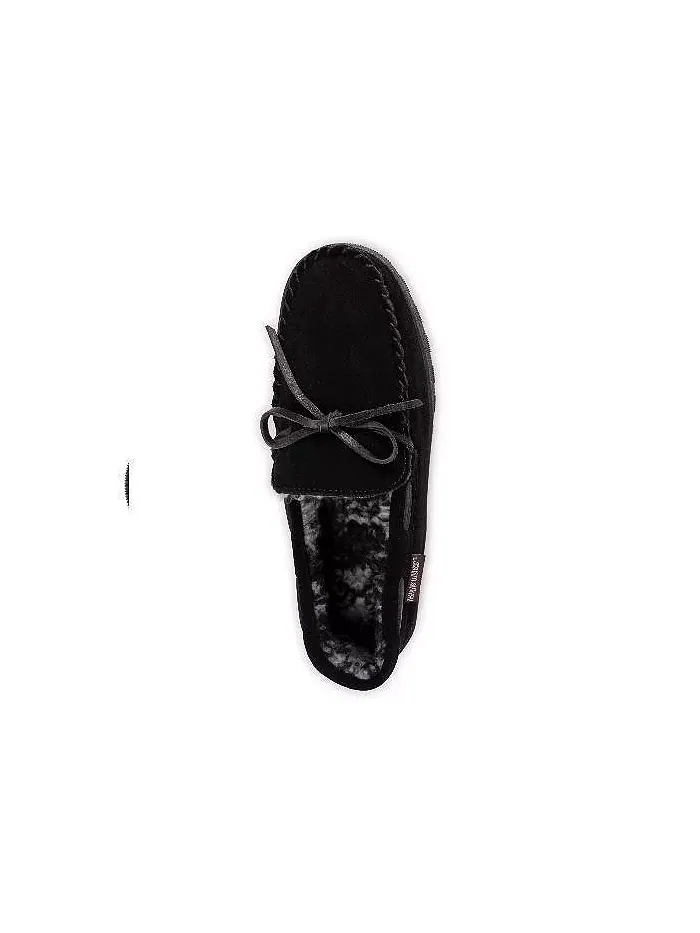 Мужские мокасины-тапочки Paul Printed из берберской замши MUK LUKS — изображение 4 из 6, черный