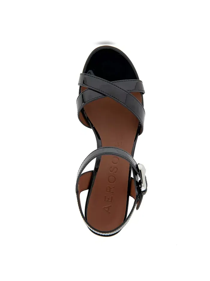 Женские сандалии Cinzia с круглым носком Aerosoles — изображение 4 из 5, черный