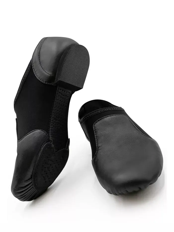 Джазовые туфли для девочек Jazz Glove с широкой колодкой Capezio — изображение 6 из 6, черный
