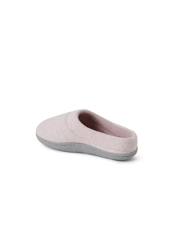 Женские кружевные вязаные домашние тапочки-клоги Dearfoams — изображение 3 из 5, розовый