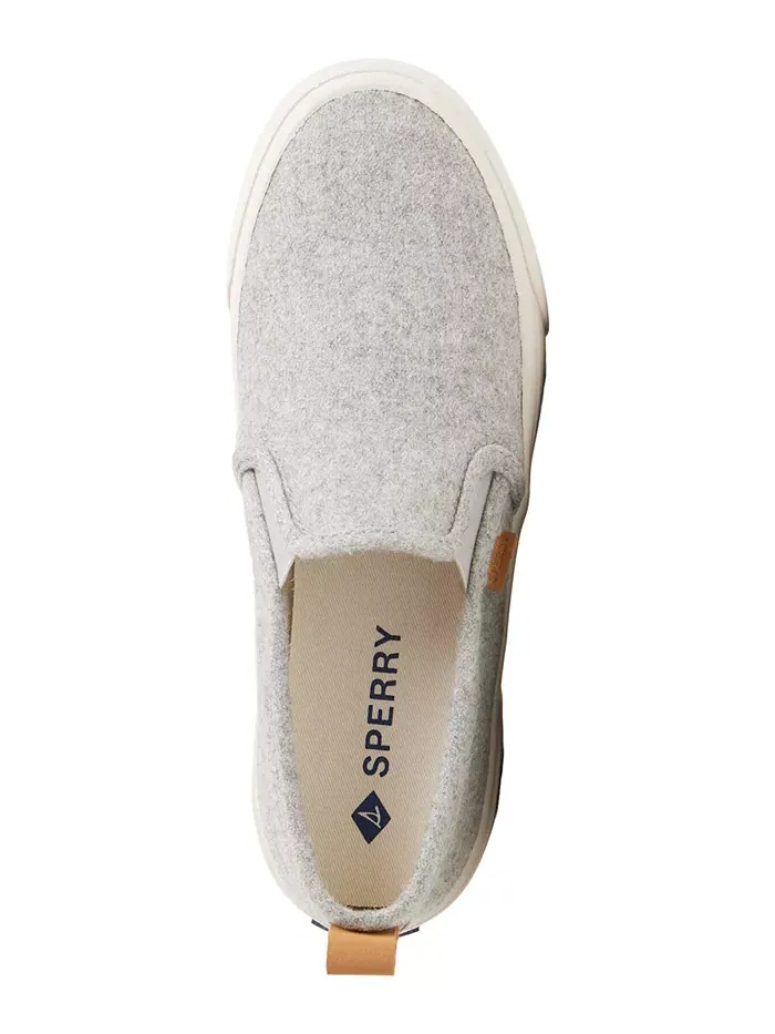 Женские бермуды пляжные твиловые кроссовки с круглым носком Sperry — изображение 4 из 5, серый