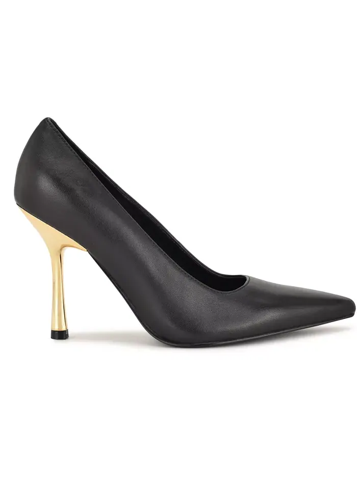 Женские балетки Jamiey на шпильке Nine West — изображение 2 из 5, черный