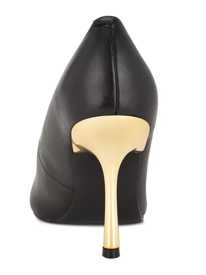Женские балетки Jamiey на шпильке Nine West — изображение 3 из 5, черный