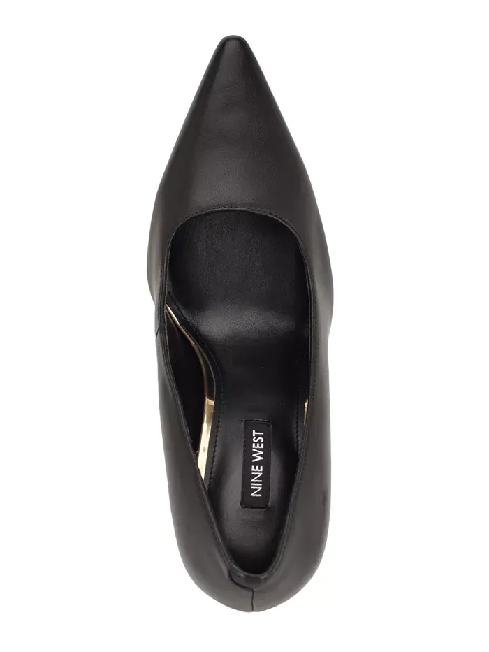 Женские балетки Jamiey на шпильке Nine West — изображение 4 из 5, черный