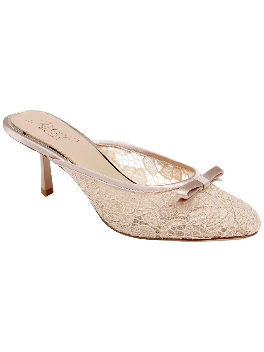 Jewel Badgley Mischka Женские вечерние мюли Elliott Slip-On