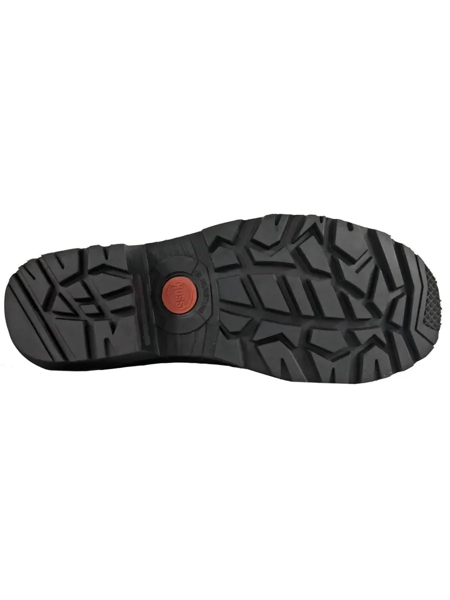 Мужские рабочие ботинки Cross Cut Kiltie Logger с композитным носком Hoss Boot Company — изображение 5 из 6, коричневый