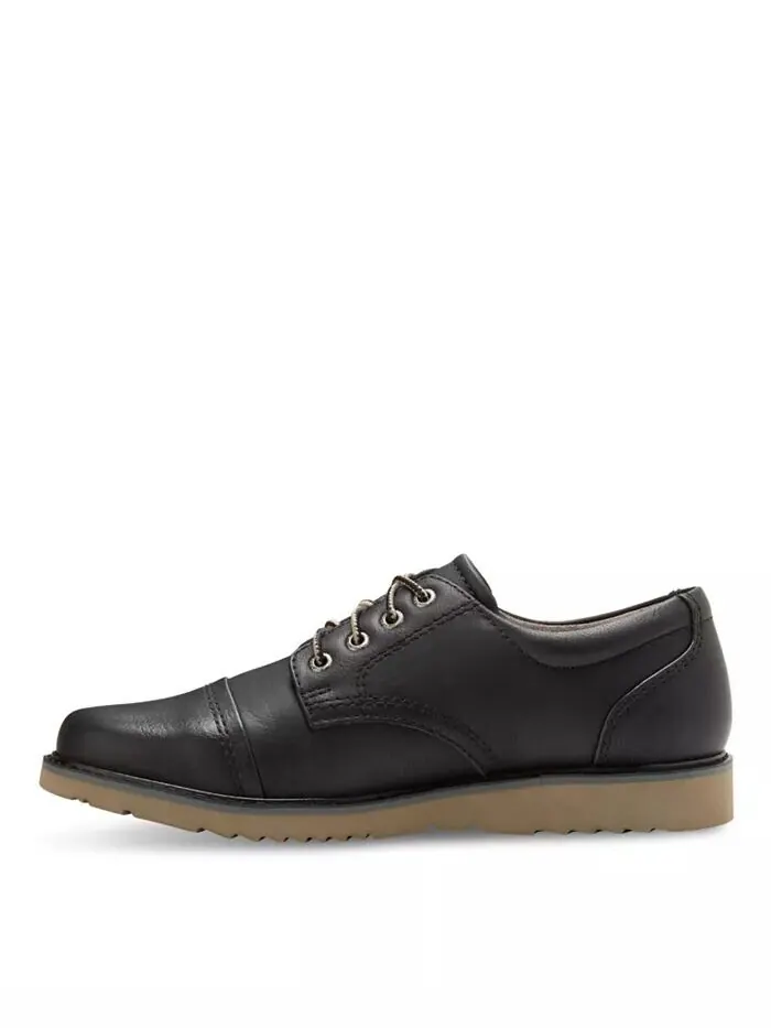Мужские туфли-оксфорды Ike Cap Toe Eastland Shoe — изображение 3 из 6, черный
