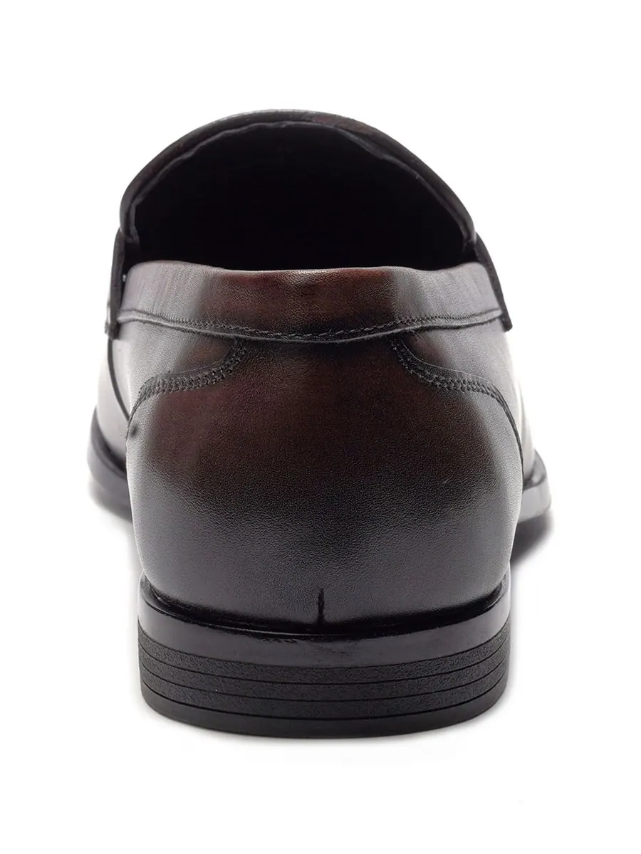Мужские лоферы Solstice Penny Loafers Carlos by Carlos Santana — изображение 3 из 6, коричневый