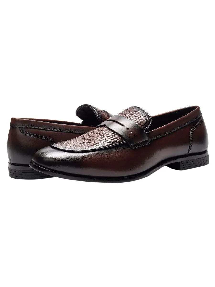 Мужские лоферы Solstice Penny Loafers Carlos by Carlos Santana — изображение 6 из 6, коричневый