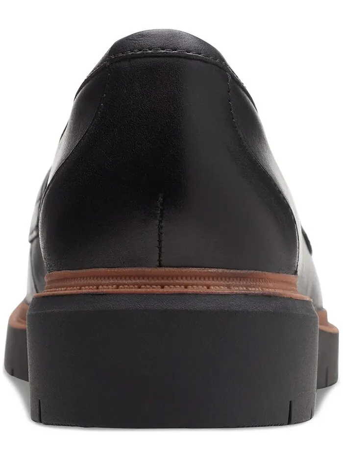 Лоферы женские Clarks Westlynn Bella Lug-Sole, кожаные — изображение 3 из 5, черный