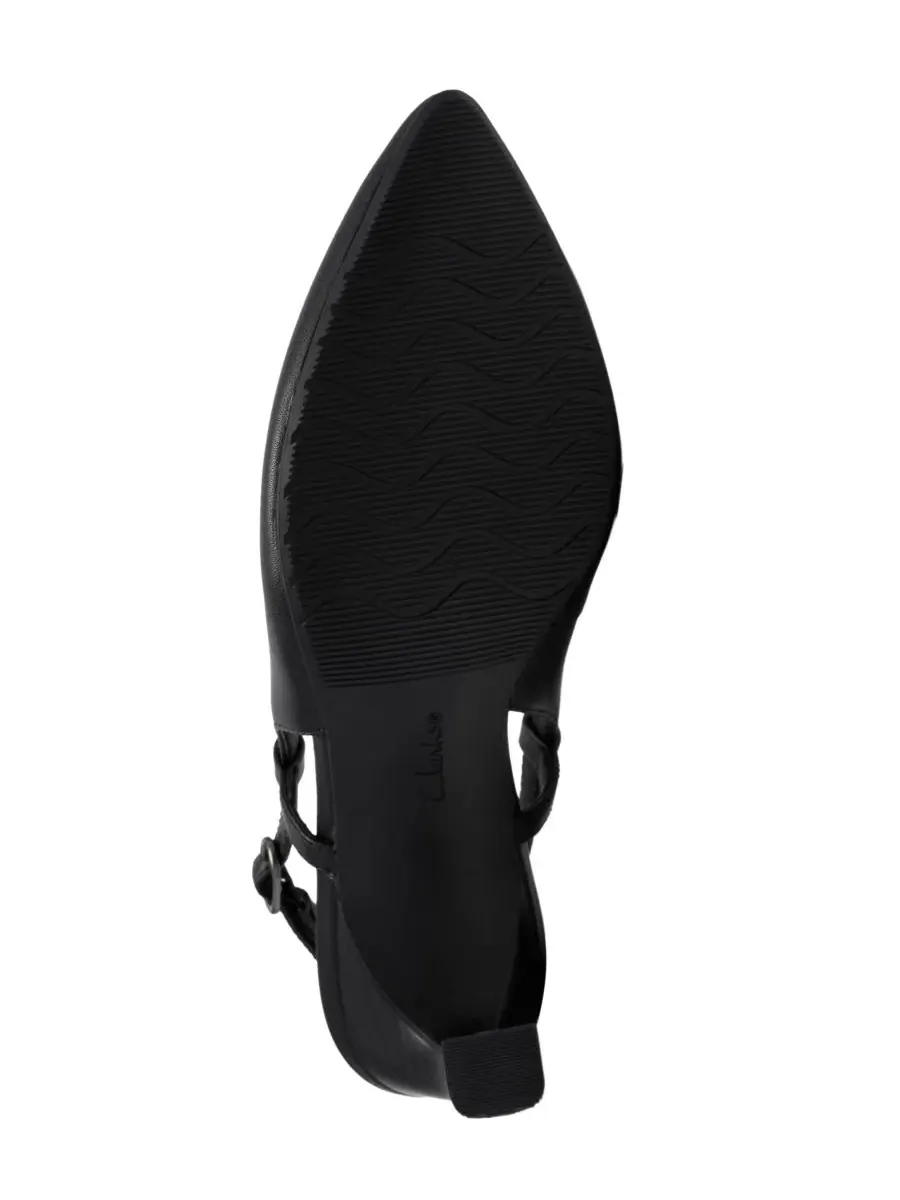 Туфли-лодочки женские Clarks Tammitha, с ремешком на пятке — изображение 5 из 6, черный