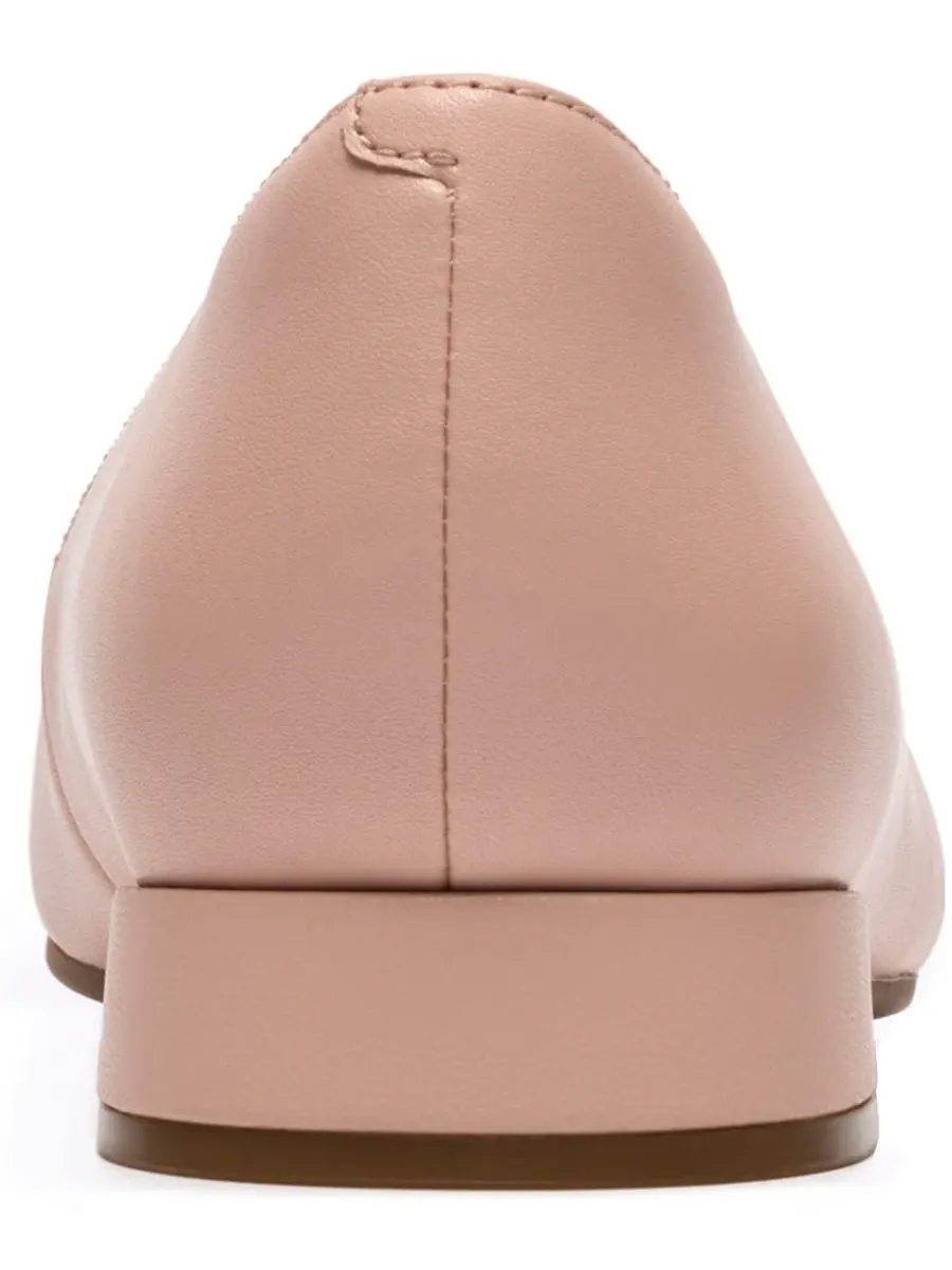 Балетки женские Clarks Natalyn Trim с острым носком — изображение 3 из 6, светлый розовый