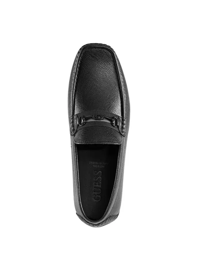 Мужские мокасины Aarav Moc Toe Slip On Driving GUESS — изображение 4 из 5, черный