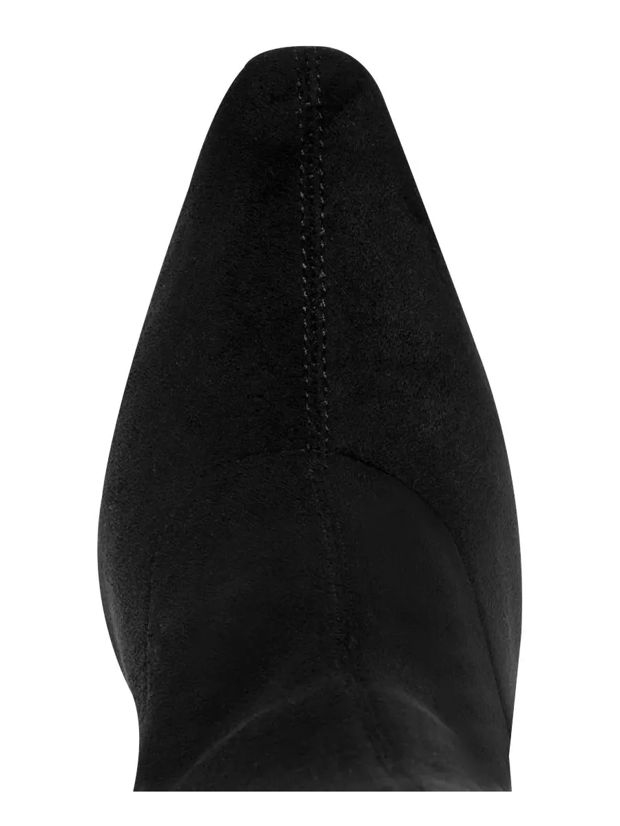Ботинки-ботфорты на каблуке Shayla Stiletto Heel KARL LAGERFELD PARIS — изображение 4 из 5, черный