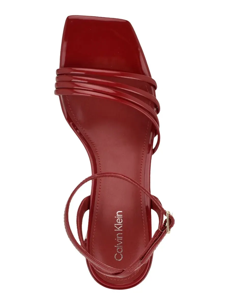 Босоножки женские Calvin Klein Pazey — изображение 4 из 5, темный красный