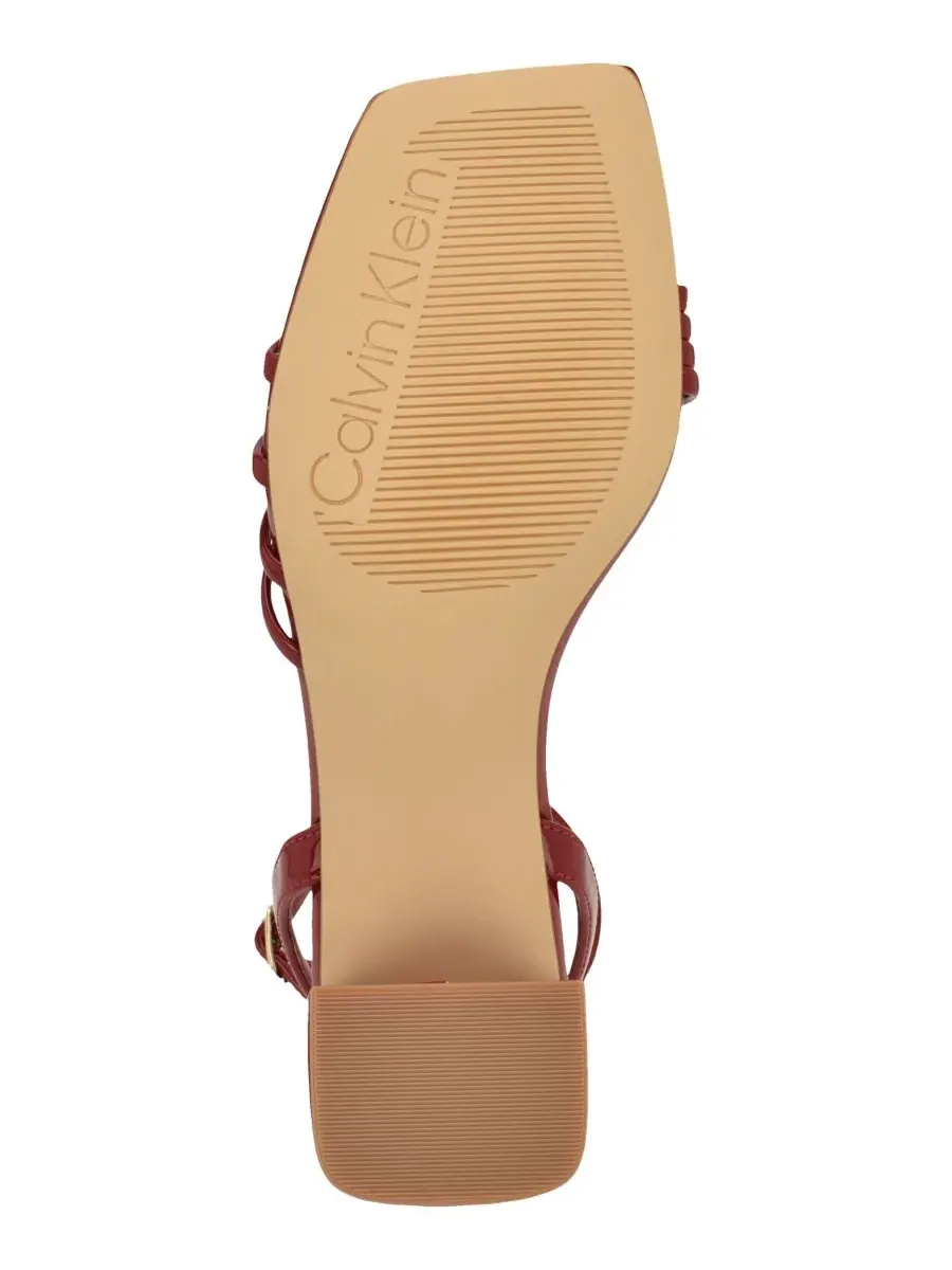 Босоножки женские Calvin Klein Pazey — изображение 5 из 5, темный красный