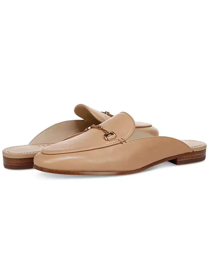 Женские кожаные повседневные мюли Tailored Sam Edelman — изображение 3 из 5, песочный