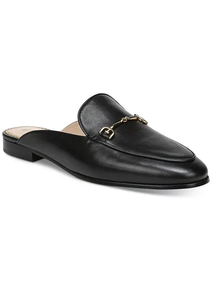 Женские кожаные повседневные мюли Tailored Sam Edelman — изображение 6 из 10, черный