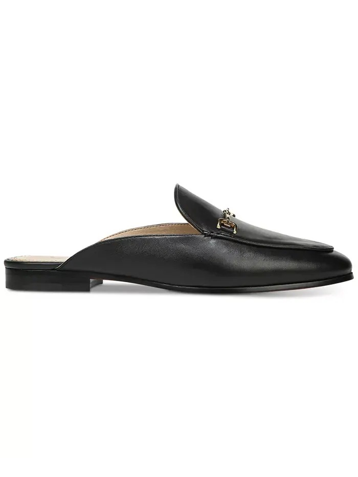 Женские кожаные повседневные мюли Tailored Sam Edelman — изображение 8 из 10, черный