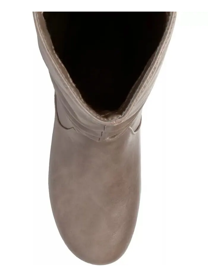 Женские сапоги Jayne Wide Calf Slouchy выше колена Journee Collection — изображение 8 из 10, черный